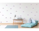 Rainbow wall stickers